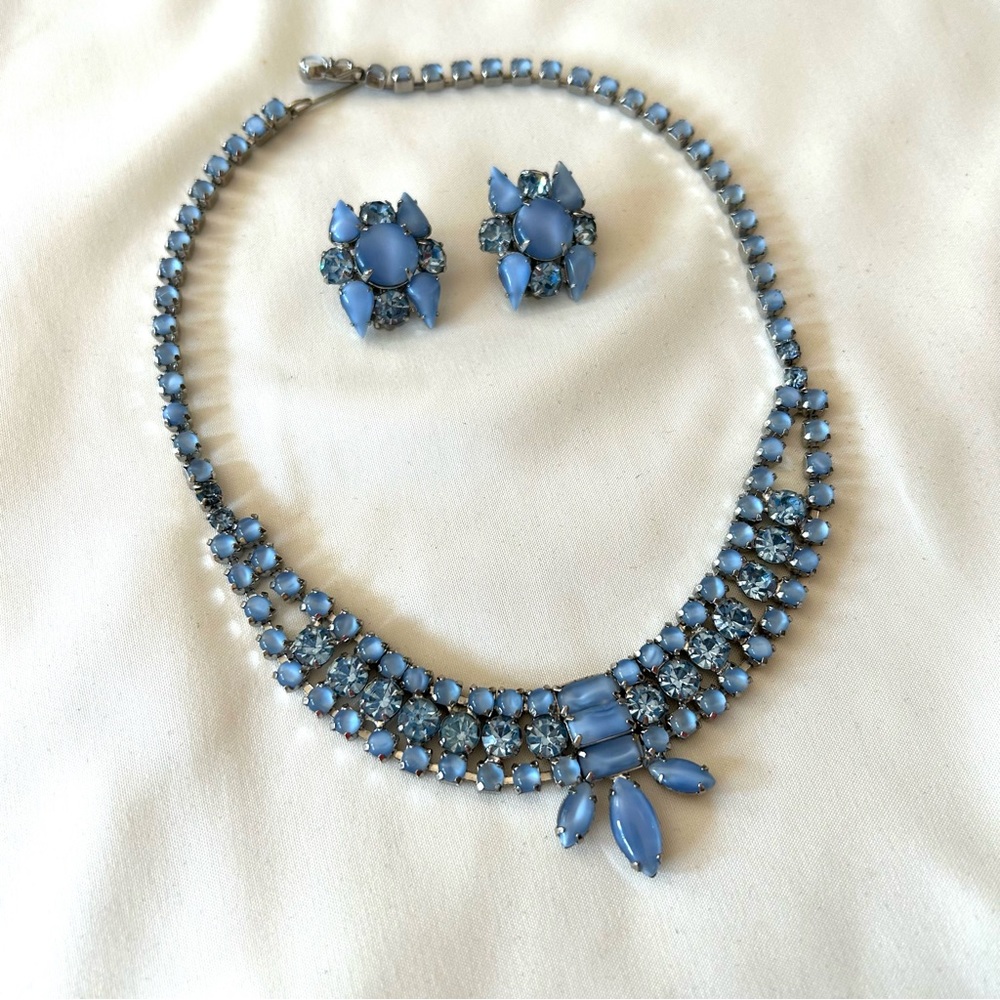 SOLD - VINTAGE Joseph Warner Necklace and Earrings